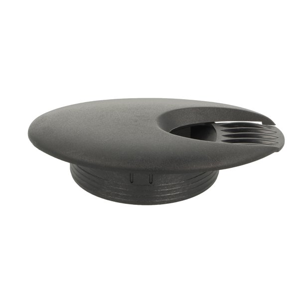 Kabelgennemfring "Neris" - Oval - 80 - Sort