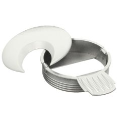 Kabelgennemfring "Neris" - Oval - 80 - Aluminium Look