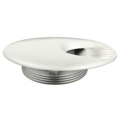 Kabelgennemfring "Neris" - Oval - 80 - Aluminium Look