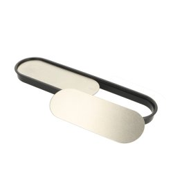 Kabelgennemfring "Dora" 250x57x15mm - Brstet Stl