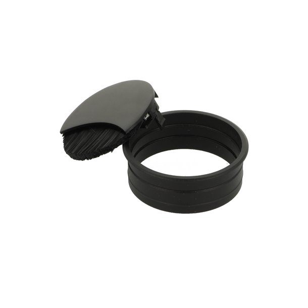 Kabelgennemfring "Odra" med Brster - 60x22mm - Sort