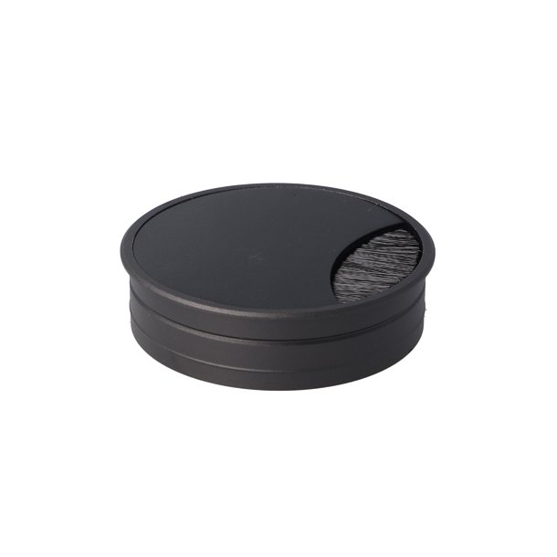Kabelgennemfring "Odra" med Brster - 80x22mm - Sort