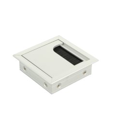 Kabelgennemfring "Leba" 80x80x24mm - Aluminium