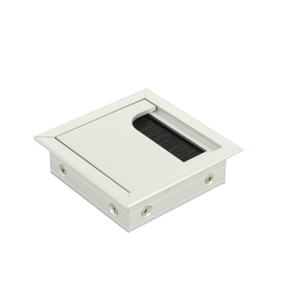 Kabelgennemfring "Leba" 80x80x24mm - Aluminium