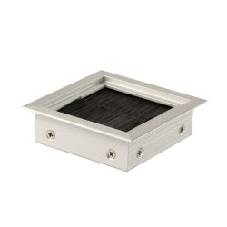 Kabelgennemfring "Sava" 80x80x24mm - Sort