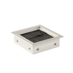 Kabelgennemfring "Sava" 80x80x24mm - Sort