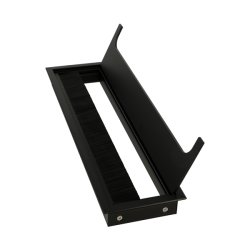 Kabelgennemfring "Leba" 80x276x24mm - Sort