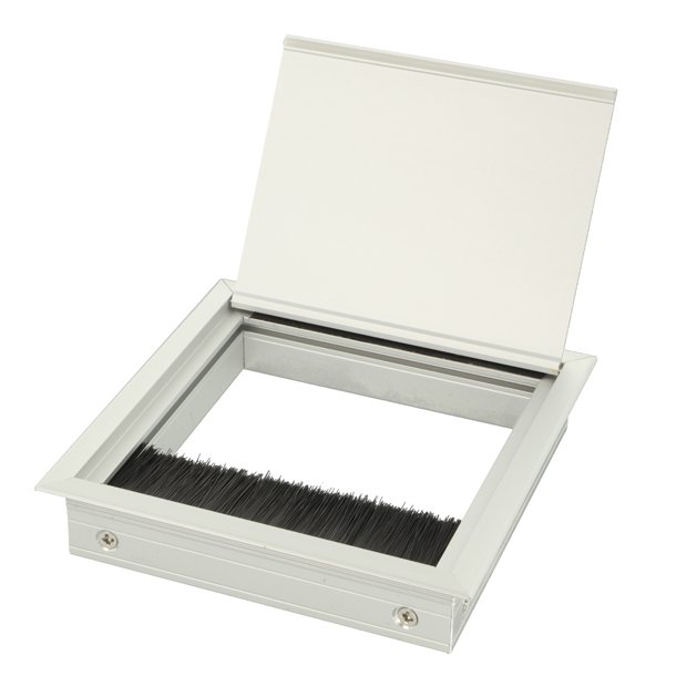 Kabelgennemfring "Iskar" 120x120x24mm - Aluminium