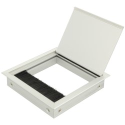 Kabelgennemfring "Iskar" 120x120x24mm - Aluminium