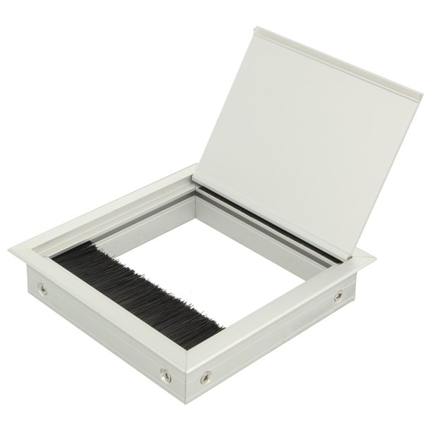 Kabelgennemfring "Iskar" 120x120x24mm - Aluminium