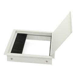 Kabelgennemfring "Iskar" 120x120x24mm - Aluminium