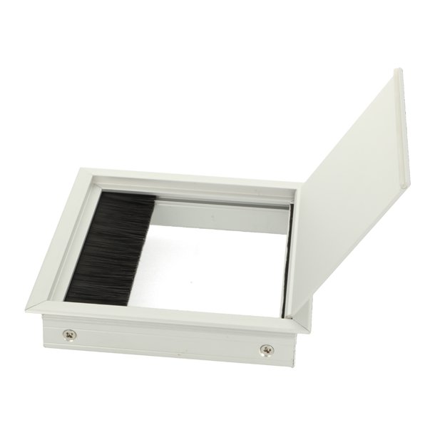 Kabelgennemfring "Iskar" 120x120x24mm - Aluminium