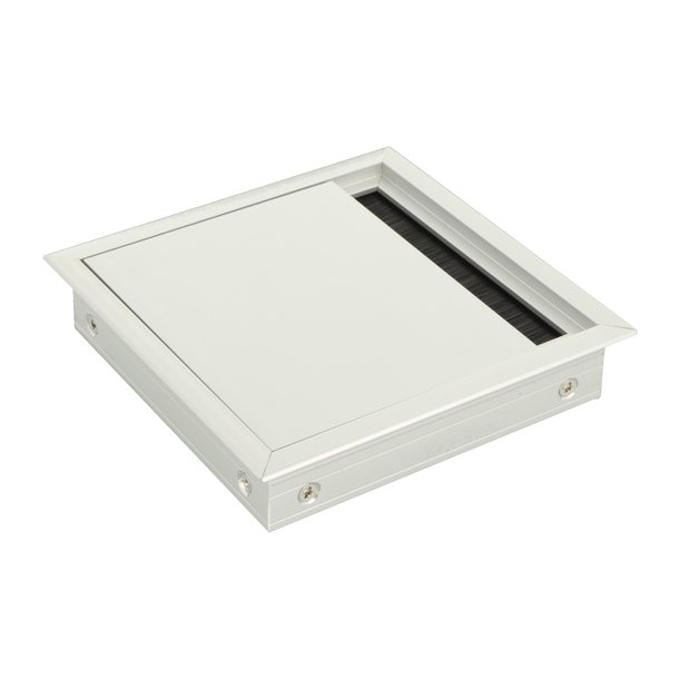 Kabelgennemfring "Iskar" 120x120x24mm - Aluminium