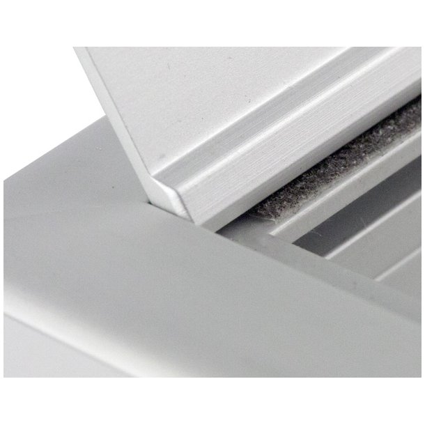 Kabelgennemfring "Iskar" 100x100x24mm - Aluminium