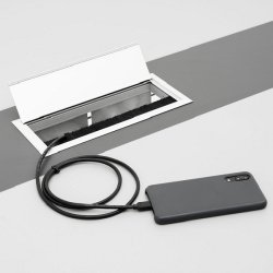 Kabelgennemfring "Iskar" 276x120x25,7mm - Aluminium