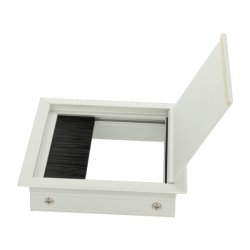 Kabelgennemfring "Iskar" 100x100x24mm - Aluminium