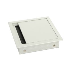 Kabelgennemfring "Iskar" 100x100x24mm - Aluminium