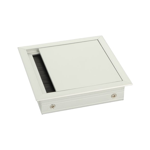 Kabelgennemfring "Iskar" 100x100x24mm - Aluminium