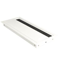 Kabelgennemfring "Iskar" 276x120x25,7mm - Hvid