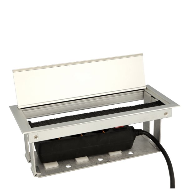 Stikdsebakke med Velcro-Til Kabelgennemfring 520349