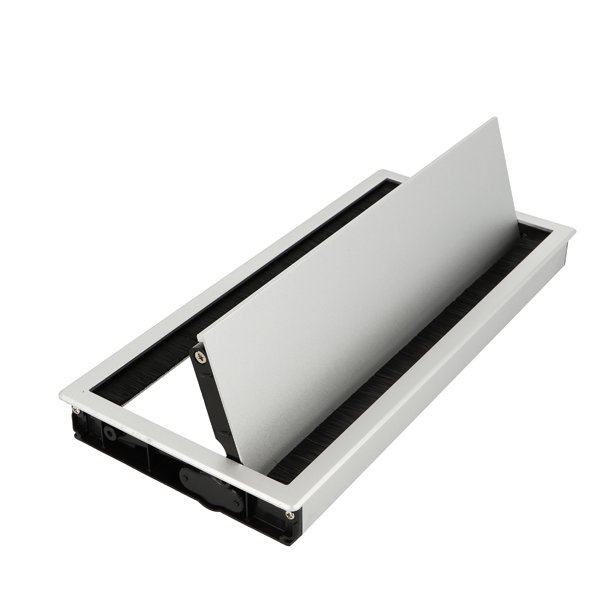 Kabelgennemfring "Flip" Softluk -412x148x28mm -Alu Farve