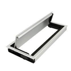 Kabelgennemfring "Flip" Softluk -612x148x28mm -Alu Farve