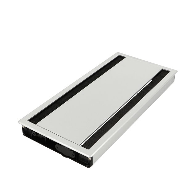 Kabelgennemfring "Flip" Softluk -412x148x28mm -Alu Farve