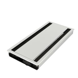 Kabelgennemfring "Flip" Softluk -612x148x28mm -Alu Farve