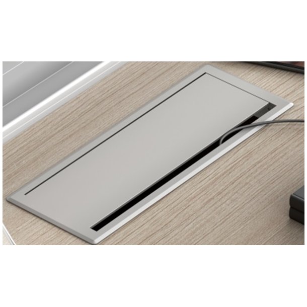 Kabelgennemfring "Nida" Softluk -300x120x27,5mm -Alu Farve