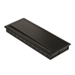 Kabelgennemfring "Nida" Softluk -300x120x27,5mm - Sort