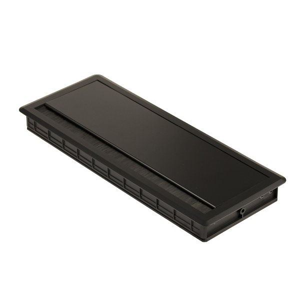 Kabelgennemfring "Nida" Softluk -300x120x27,5mm - Sort