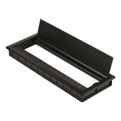 Kabelgennemfring "Nida" Softluk -300x120x27,5mm - Sort