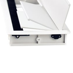 Kabelgennemfring "Nida" Softluk -300x120x27,5mm - Hvid