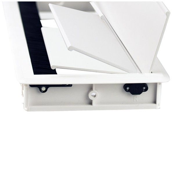 Kabelgennemfring "Nida" Softluk -300x120x27,5mm - Hvid