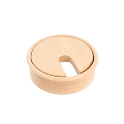 Kabelgennemfring "Mosel" 80x23mm - Ahorntr - med Lak