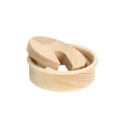 Kabelgennemfring "Mosel" 80x23mm - Bg uden Lak