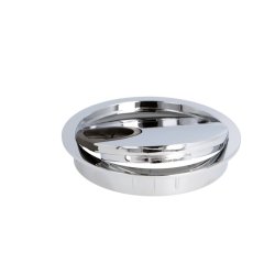 Kabelgennemfring "Rhone" - 80x13mm Forkromet