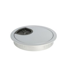 Kabelgennemfring "Rhone" - 80x13mm Aluminium Look