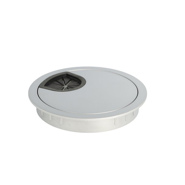 Kabelgennemfring "Rhone" - 80x13mm Aluminium Look