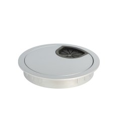 Kabelgennemfring "Rhone" - 80x13mm Aluminium Look