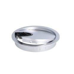 Kabelgennemfring "Waal" - 80x13mm Aluminium Look