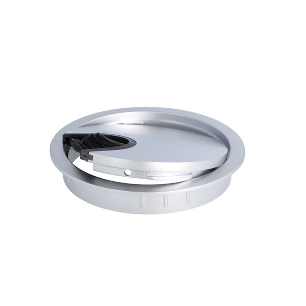 Kabelgennemfring "Waal" - 80x13mm Aluminium Look