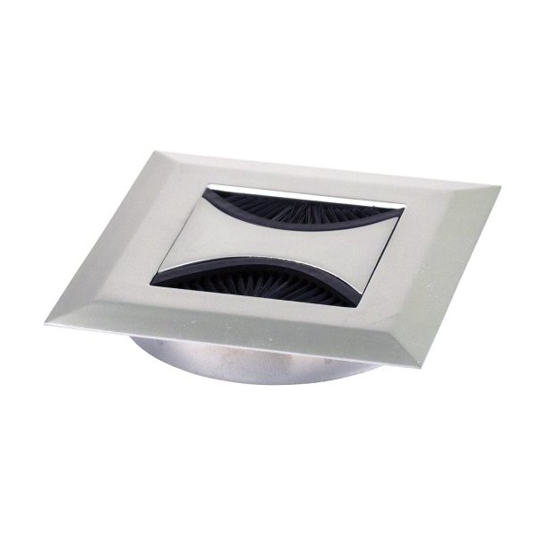 Kabelgennemfring "Brenz" 80x13 Aluminium Look