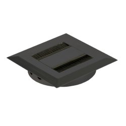 Kabelgennemfring "Brenz" 80x13 Sort