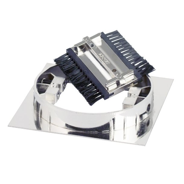 Kabelgennemf�ring "Brenz" �80x13 Aluminium Look