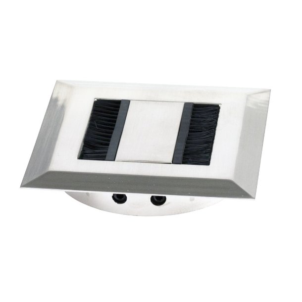 Kabelgennemfring "Brenz" 80x13 Aluminium Look