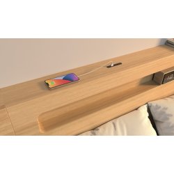 USB Ladestik til Mbler og Bordplader - Hvid