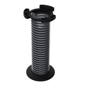 Kabelfring Top+Bundbeslag - Sort - til Spiral 520655