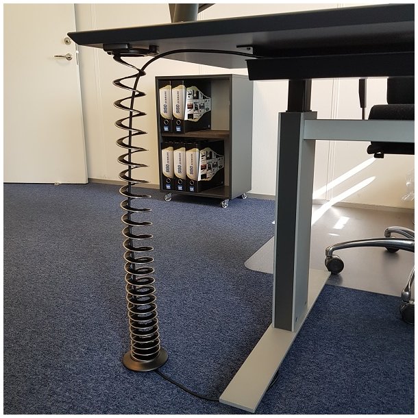 Kabelfring Top+Bundbeslag - Forkromet - til Spiral 520655