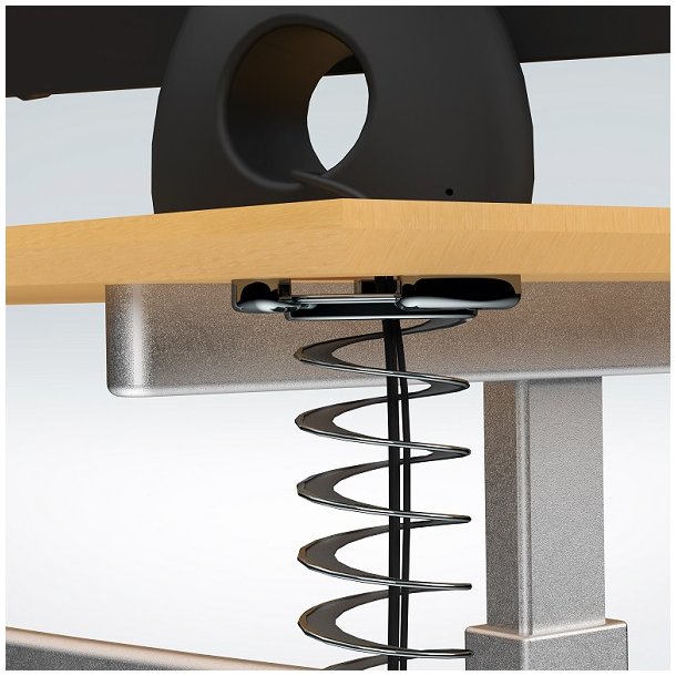 Kabelfring Top+Bundbeslag - Sort - til Spiral 520655